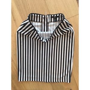 H&M Women’s Size 6 US Striped Midi Skirt